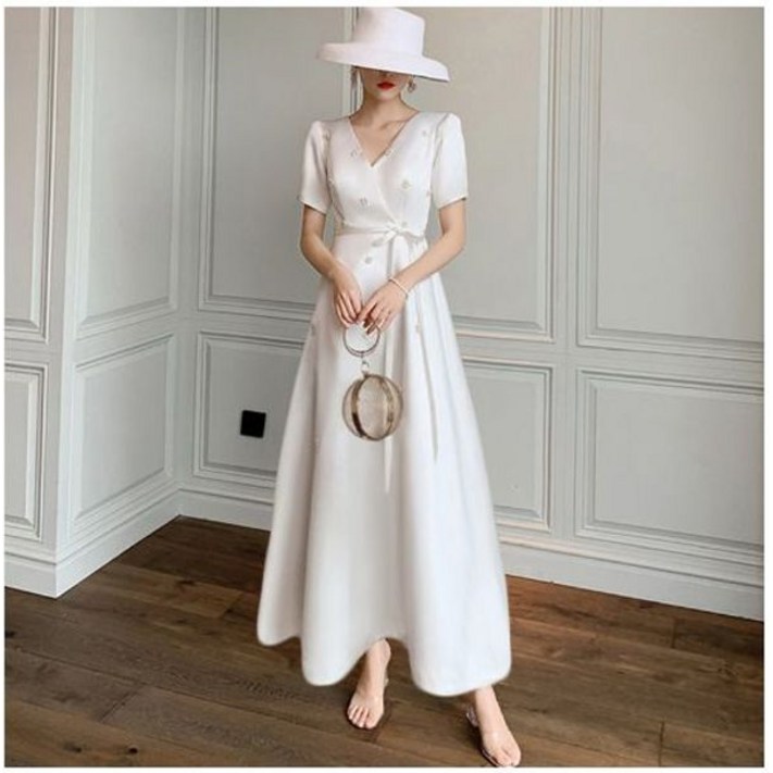 브라이덜샤워 셀프웨딩 돌잔치맘 2부 돌잔치엄마원피스 상견례 경성의복 피로연