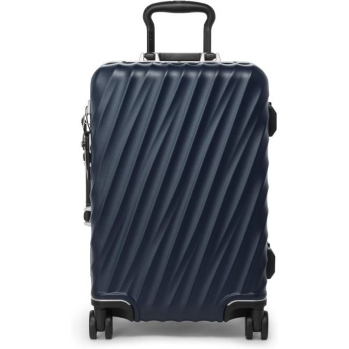 TUMI 인터내셔널 4륜 캐리어, 네이비 텍스처, 블루, 원 사이즈