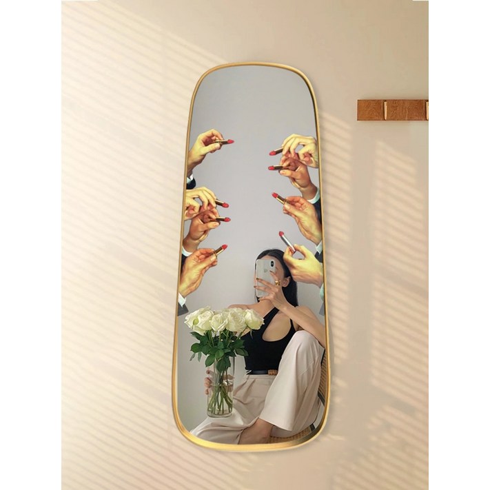 모던 셀레티 전신거울 립스틱 미러 인테리어 벽걸이 거울