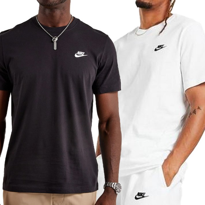 나이키 숏슬리브 반소매 엠브로이드 반팔티셔츠 NSW 스우시 AR4997