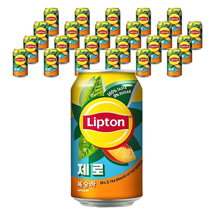 립톤 제로 복숭아 아이스티