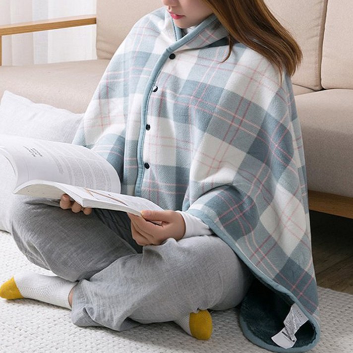 라몽드 똑딱이 망토담요 BB047