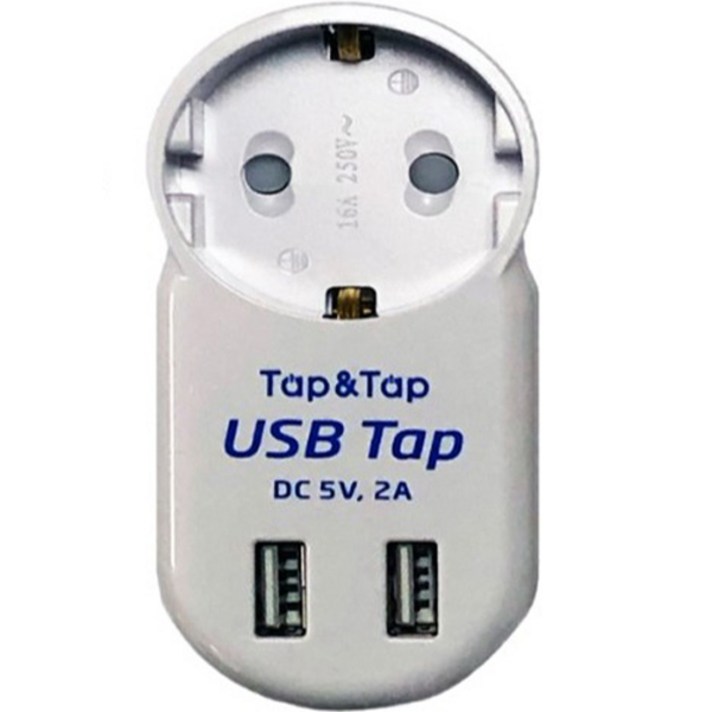 에코파워탭 탭앤탭 USB 2포트 멀티탭 1구 SGHN11USB 에코파워탭 탭앤탭 USB 2포트 멀티탭 1구 SGHN11USB
