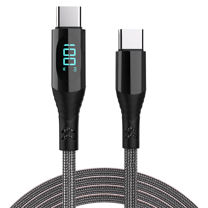 굿밸류 디스플레이 C타입C타입 PD 100W 초고속 충전케이블