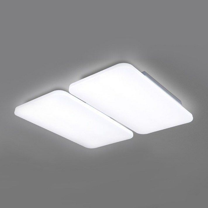 멜리빙 LED 삼성칩 에어 거실4등 조명 120W, 화이트 주광색 멜리빙 LED 삼성칩 에어 거실4등 조명 120W, 화이트 주광색