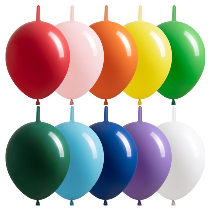 조이벌룬 링커풍선 레인보우혼합 15cm