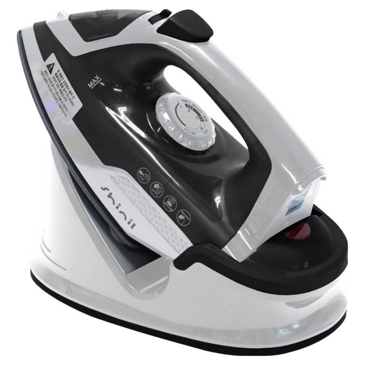 신일 무선 스팀다리미, SEIWB20YB, 블랙화이트