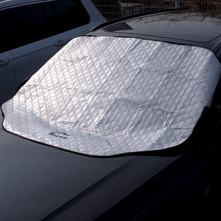 차량용 앞유리덮개 중형  고급 보관파우치 세트