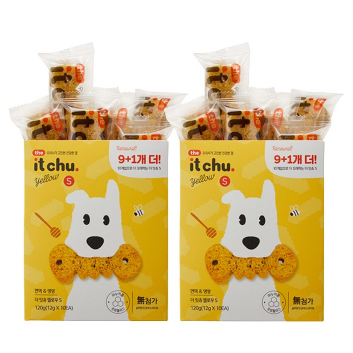 잇츄 반려견 옐로우 덴탈껌 S 10p 잇츄 반려견 옐로우 덴탈껌 S 10p