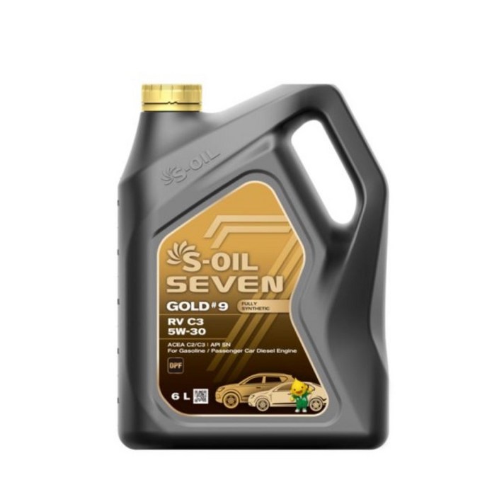 에스오일 7 GOLD 9 RV C3 5W30 6L RV용 에스오일 7 GOLD 9 RV C3 5W30 6L RV용
