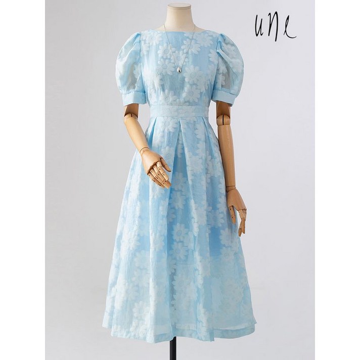 윈 UNE플라워자카드 퍼프원피스