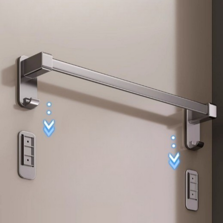 골드릭 강력 접착 무타공 욕실 타월 거치대 화장실 주방 다용도 수건 걸이