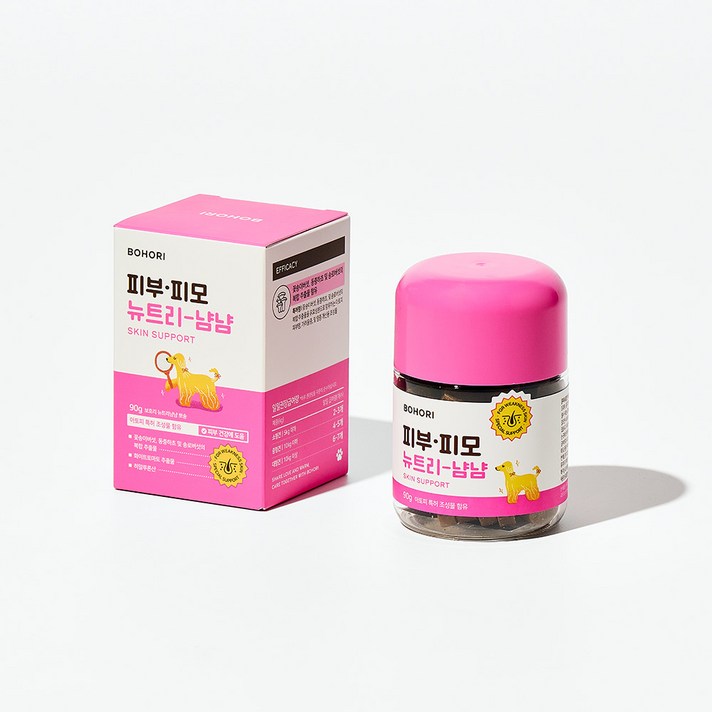 보호리 피부 피모 뉴트리냠냠 2.0 90g 강아지 발사탕 가려움 건조 모질 습진 영양제, 2개, 피부피모, 90정 보호리 피부 피모 뉴트리냠냠 2.0 90g 강아지 발사탕 가려움 건조 모질 습진 영양제, 2개, 피부피모, 90정