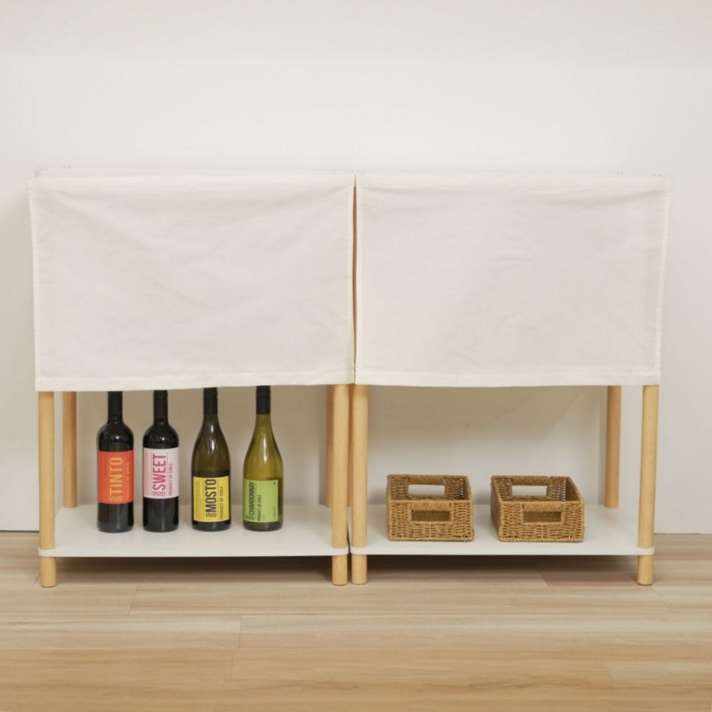 기브앤고 광목 붙이는 선반 수납장 가리개 가림막 커튼 다양한 사이즈