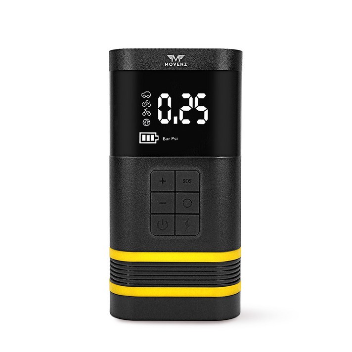 모벤즈 자동차 점프스타터  공기압 주입기  보조배터리, 1개, 7200mAh