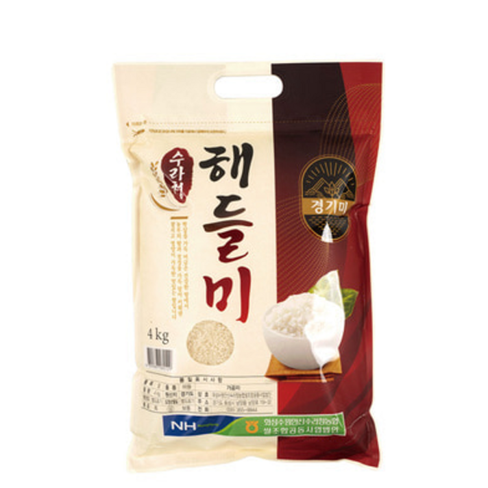 2025년 햇수확 햅쌀 화성 해들미, 상등급, 1개, 8kg