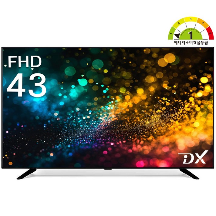 디엑스 FHD LED TV, D430XFHD, 고객직접설치, 스탠드형, 109cm43인치 디엑스 FHD LED TV, D430XFHD, 고객직접설치, 스탠드형, 109cm43인치