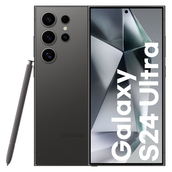 삼성 갤럭시 S24울트라 중고 공기계 핸드폰, 512GB, 티타늄 블랙리퍼급