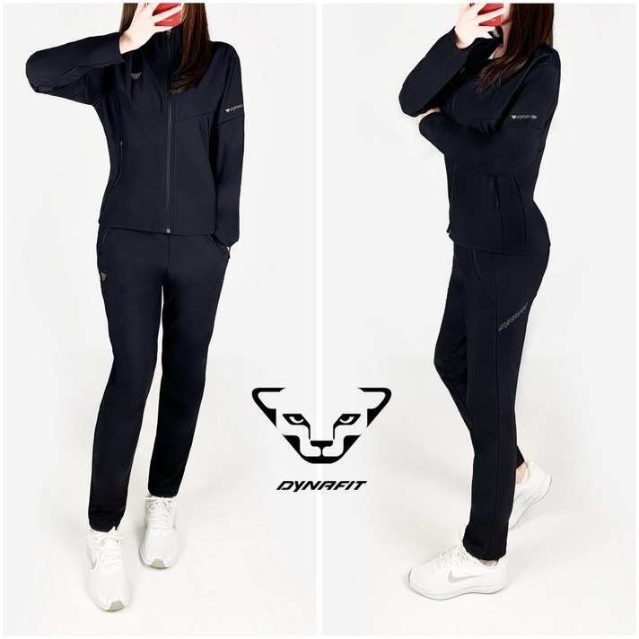 다이나 실버 벤츄리 일자바지 집업세트 남여공용 AO