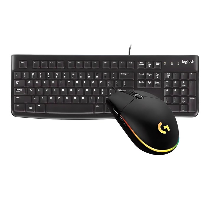 로지텍 K120 NEW 유선 키보드로지텍 G102 블랙 벌크 게이밍 유선 마우스세트, G102 블랙벌크
