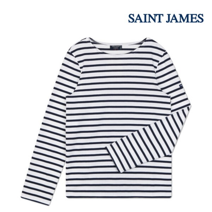 세인트제임스 긴팔티셔츠 밍콰이어 모던 스트라이프 롱슬리브 985888