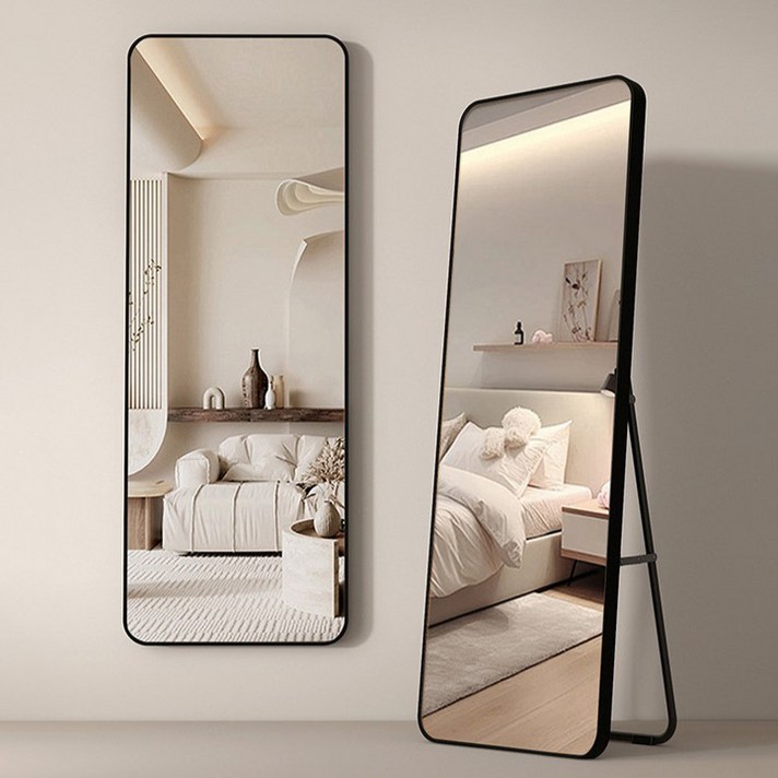 슬로에잇 스탠드 벽걸이 전신거울