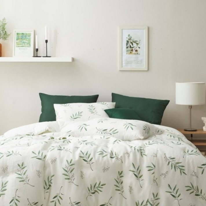 나이스필신시아 린넨코튼 워싱 차렵이불Q