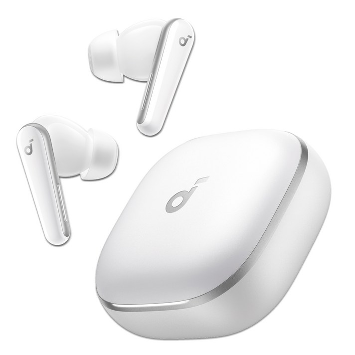 앤커 사운드코어 리버티5 노이즈캔슬링 블루투스이어폰, 화이트, A3957