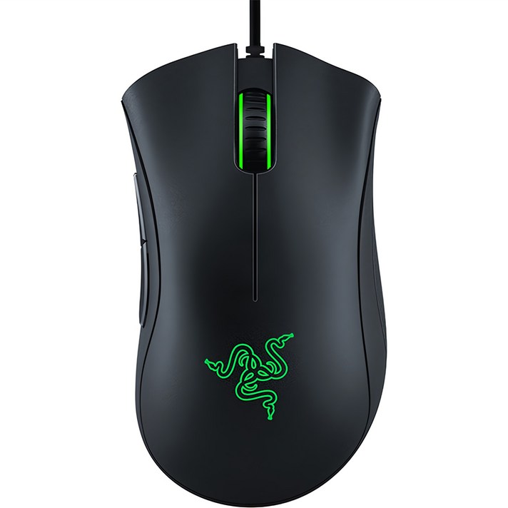 레이저 DeathAdder Essential 유선마우스, RZ010385, Black