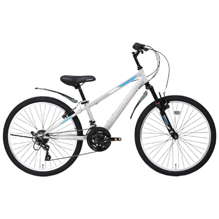 2025 케이투바이크 MTB 자전거 레이브SF 24인치 주니어 초등학생 21단 시마노 변속레버 반조립, 1개, 150cm, 매트그레이