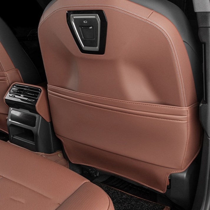 카에버 BMW 5시리즈 g60 전용 프리미엄 시트 킥패드 i5 24년 이후 하프커버, 브론즈 브라운, 2개