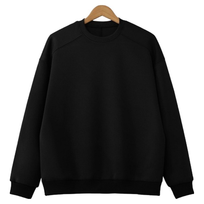 엠엔씨 절개라인 박스핏 맨투맨 MDMU466JO