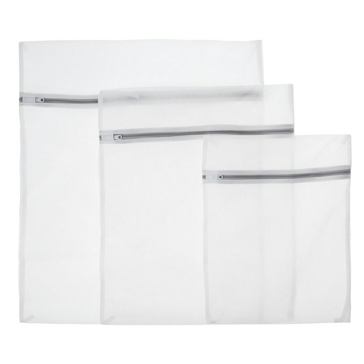 코멧 홈 메쉬 사각 세탁망 대50x60cm  중40x50cm  소30x40cm 세트