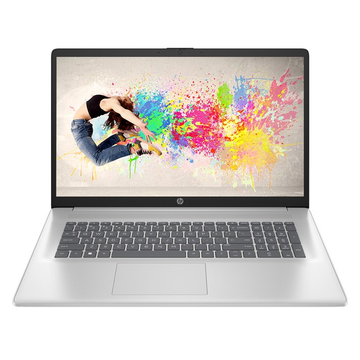 HP 2024 노트북 17 코어5 인텔 14세대, Natural Silver, 512GB, 16GB, WIN11 Home, 17cn4012TU Super