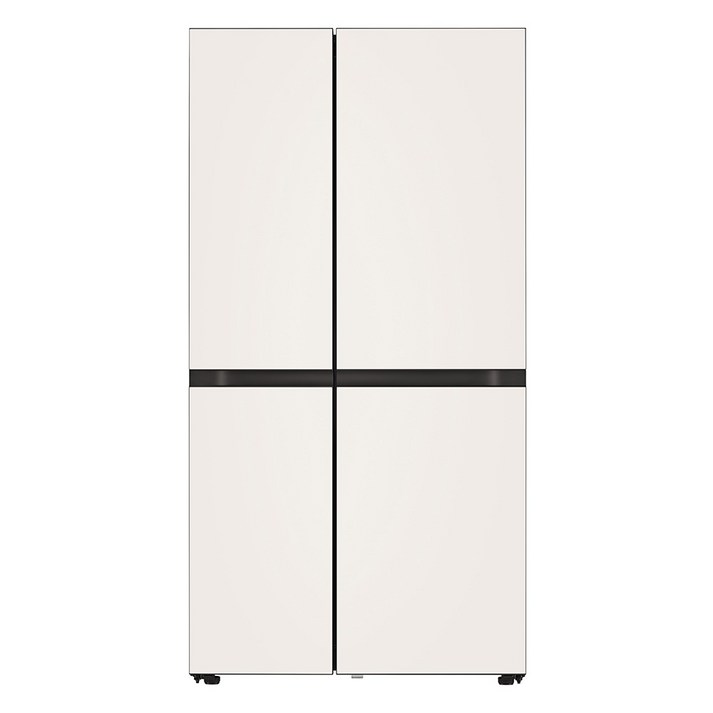 [색상선택형] LG전자 디오스 오브제컬렉션 양문형 냉장고 832L 방문설치, 오브제컬렉션 베이지 + 베이지, S834BB10 20230115