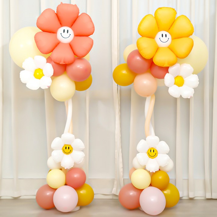 피앤비유니티 파티 스탠드 기둥풍선세트 2입