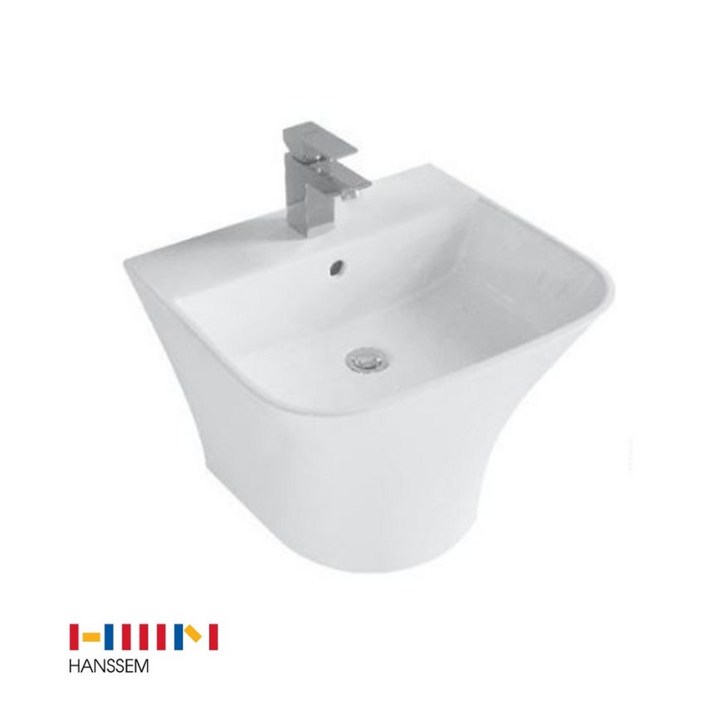 한샘 바스 PB172H 욕실 화장실 일체형 반다리 세면대 세면기 부속 포함