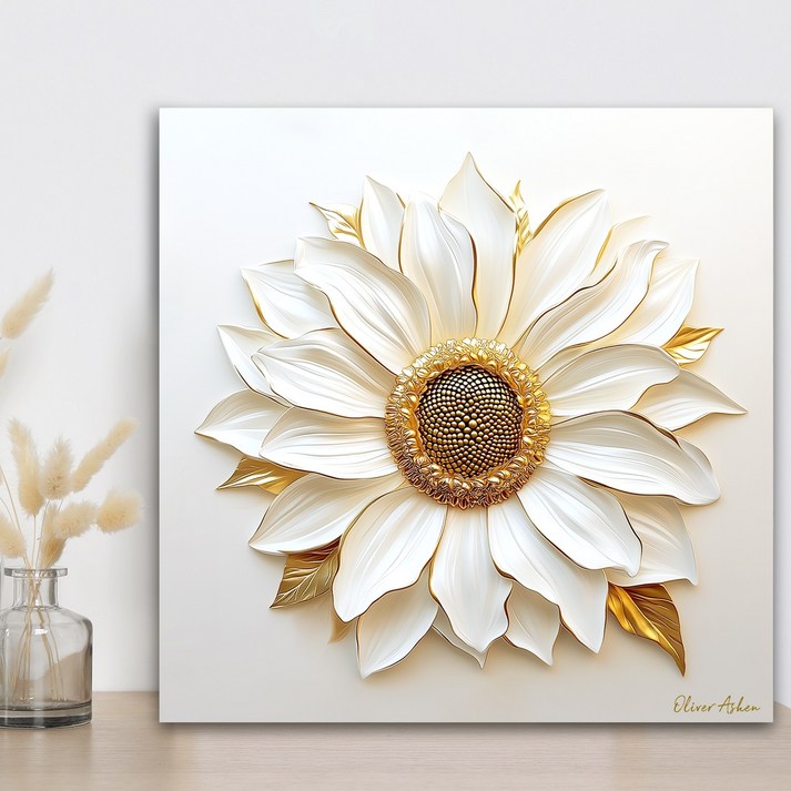 더마네이처 해바라기그림 액자 인테리어액자 돈들어오는그림