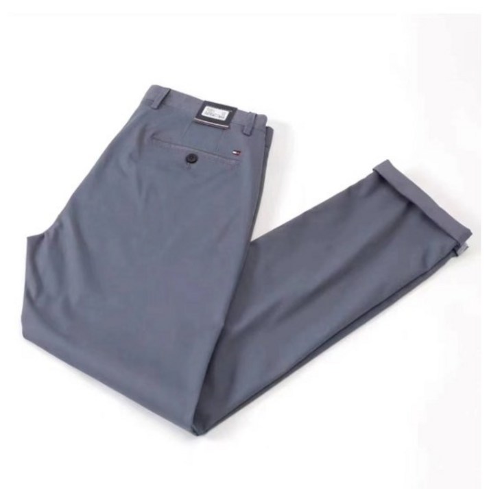 토미 남성 스트레이트 바지 남성 캐주얼 다양한 바지 캐주얼 바지 코튼 비즈니스 바지 사계절