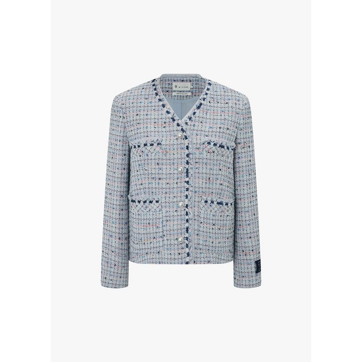 [국내백화점] 잇미샤 칼라리스 트위드 자켓 ITQ3WJK770 ITQ3WJK770-ESW 로맨틱 엣지 트렌디 무드