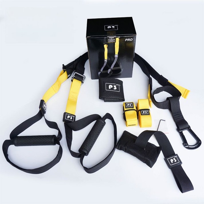 TRX 벨트 밴드 로프 트레이닝 홈짐 피트니스 운동 홈에디션블랙옐로우