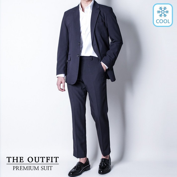 디아웃핏남자 여름 정장세트 린넨 시원한 쿨 수트 캐주얼 기본 하객룩 데이트 결혼식 웨딩