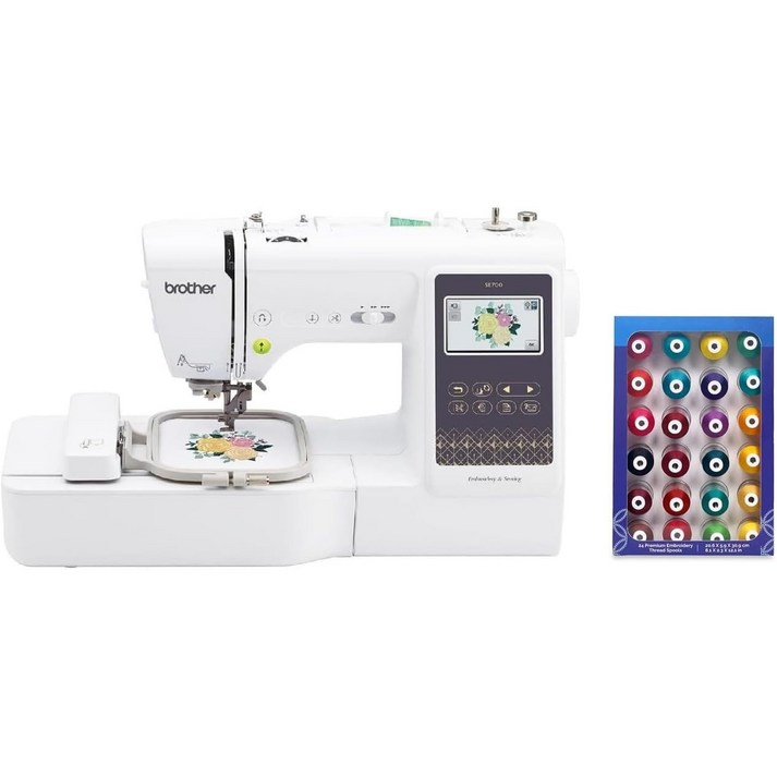 브라더 SE700 재봉자수기 흰색