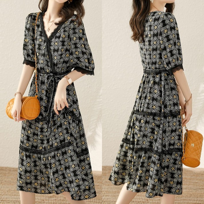 오브제 랩 원피스