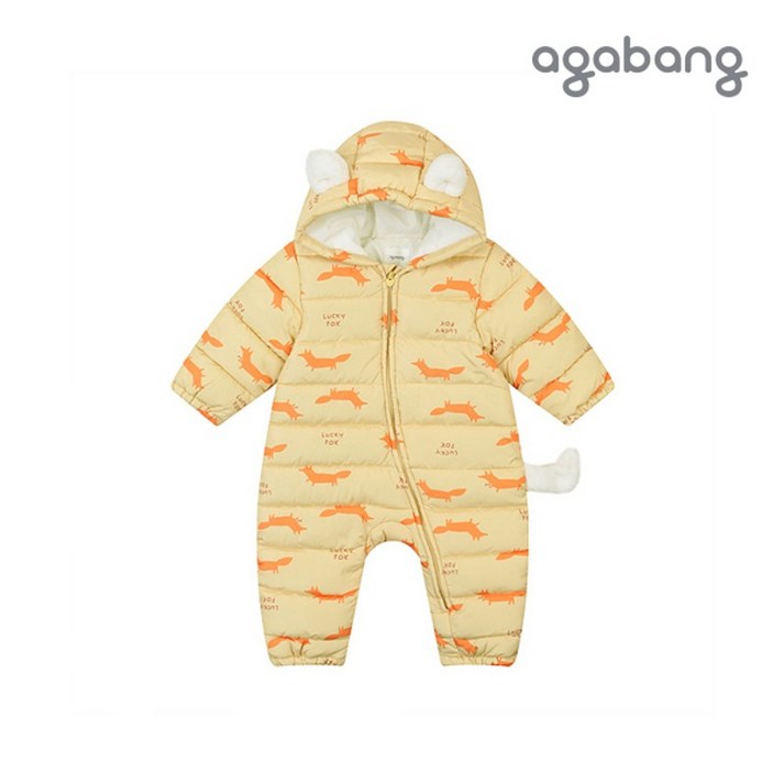 아가방 겨울신상노우나염웰론우주복YELLOW01P75750187