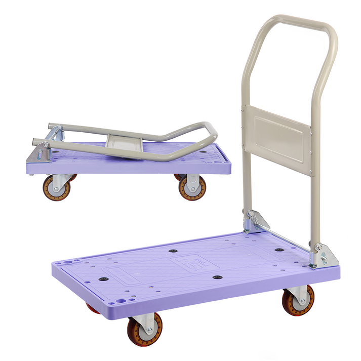 티렉스캐스터 TREX CASTER 보라색 공룡카트 공룡달리 시즌2 카트 대차 구르마 구루마 핸드카 끌차, 1개
