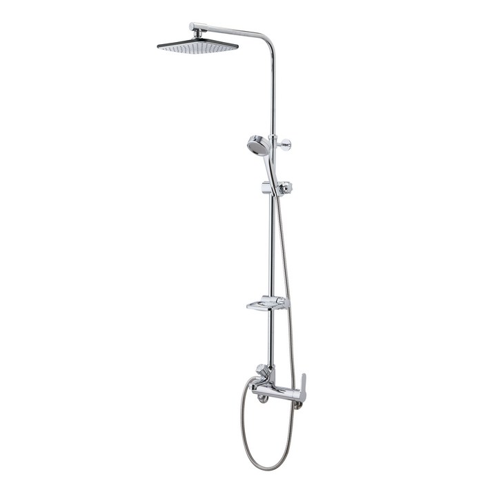 바스럽 국산 고급형 프리미엄 해바라기 샤워기 [기존 타공 사용 가능], 1개, 혼합색상