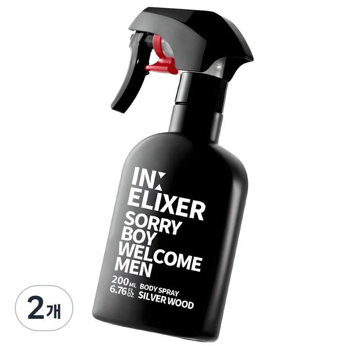 이넬릭서 바디스프레이 남자 향수 실버우드 향