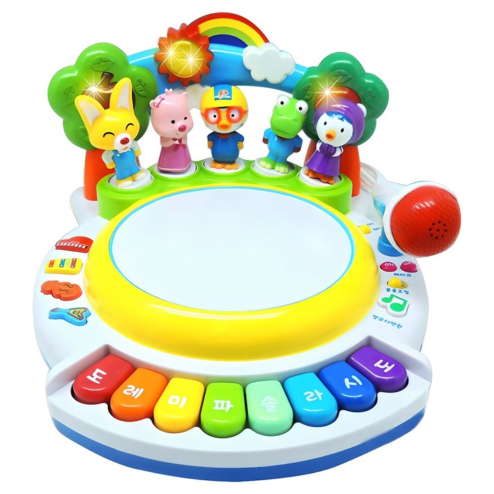 주영 뽀로로 빙글빙글 춤추는 노래방 완구