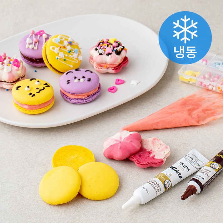 우리아이 마카롱 만들기 세트 냉동, 268g, 1세트